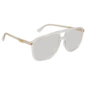 Gucci Aviator Sunglasses GG0262S - Clear RARE/ Sold out everywhere